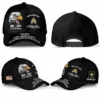 Make a bold statement with the Custom DD-214 'Veteran Thing' Hat. Featuring a striking eagle design, 'Duty-Honor-Country' motto, and wrap-around visor text. Personalize the front with your Rank, and the side panel with your Branch and Name. Order your exclusive cover today!