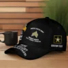 Make a bold statement with the Custom DD-214 'Veteran Thing' Hat. Featuring a striking eagle design, 'Duty-Honor-Country' motto, and wrap-around visor text. Personalize the front with your Rank, and the side panel with your Branch and Name. Order your exclusive cover today!