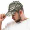 Custom Digital Camo Veteran Printed Hat - Personalized Branch, Rank & Name #000194