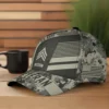 Custom Digital Camo Veteran Printed Hat - Personalized Branch, Rank & Name #000194
