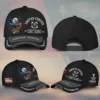 Custom Eagle & Dog Tags USCG Veteran Printed Hat – Personalized Rank & Name #000266