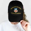 Custom Military Command Hat - Personalized Unit, Rank, Name & Service Years #000187