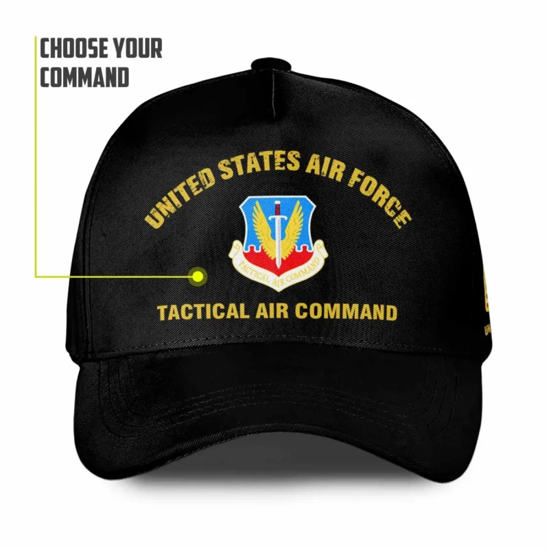 Custom Military Command Hat - Personalized Unit, Rank, Name & Service Years #000187