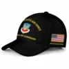 Custom Military Command Hat - Personalized Unit, Rank, Name & Service Years #000187