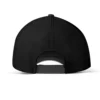 Custom Minimalist Veteran Hat - Choose Branch, Rank & Name - Bold Black & White Design #000254