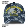 Custom Navy Rating Camo Hat - Personalized Rating, Rank & Years - Made in USA #000167