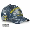 Custom Navy Rating Camo Hat - Personalized Rating, Rank & Years - Made in USA #000167