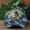 Custom Navy Rating Camo Hat - Personalized Rating, Rank & Years - Made in USA #000167
