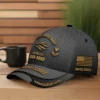 Custom Navy Rating Hat - Personalized Rating, Rank & Years - Made in USA #000175