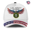 Custom Patriotic Eagle Veteran Hat - Personalized Branch, Rank & Name #000209