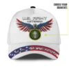 Custom Patriotic Eagle Veteran Hat - Personalized Branch, Rank & Name #000209