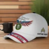 Custom Patriotic Eagle Veteran Hat - Personalized Branch, Rank & Name #000209