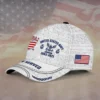 Custom Patriotic U.S Navy Veteran Hat - Personalized Branch, Rank, Name & Years #000250