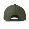 Custom Subdued Tactical Veteran Hat - OD Green & Camo Brim - Personalized Branch, Rank & Name #000198