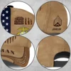 Custom Tattered Flag U.S Marine Corps Veteran Printed Hat - Personalized Rank & Name #000261