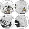 Custom U.S Military Mascot Veteran Printed Hat - Personalized Branch, Rank, Years & Name #000210