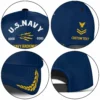 Custom U.S. Navy Rating Veteran Hat - Personalized Rating, Rank, Name & Years #000177