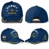 Custom U.S. Navy Rating Veteran Hat - Personalized Rating, Rank, Name & Years #000177