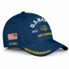 Custom U.S. Navy Rating Veteran Hat - Personalized Rating, Rank, Name & Years #000177