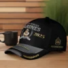 Custom USMC 250th Anniversary Bulldog Printed Hat - Personalized Rank & Name #000223