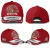 Custom USMC 250th Anniversary Printed Hat - Personalized Rank & Name #000222