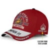 Custom USMC 250th Anniversary Printed Hat - Personalized Rank & Name #000222