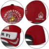 Custom USMC 250th Anniversary Printed Hat - Personalized Rank & Name #000222