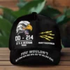 Customized DD-214 U.S. Navy Rating Veteran Hat - Personalized Rating, Rank & Name #000202