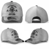 Customized U.S Veteran White Hat - Personalized Branch, Rank, Nam & Years #000181