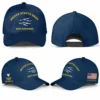 Customized U.S. Navy Rating Veteran Hat - Personalized Rating, Rank, Name & Years #000178