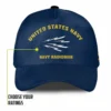 Customized U.S. Navy Rating Veteran Hat - Personalized Rating, Rank, Name & Years #000178