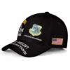 The DD-214 Custom Air Force Command Printed Cap - Personalized Command, Rank & Name #000203