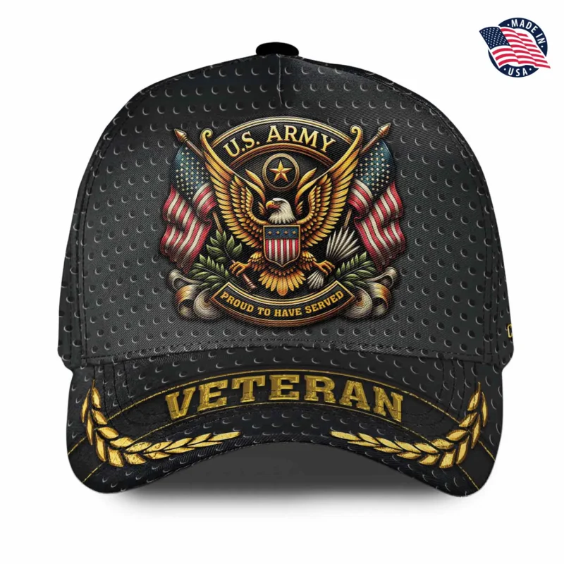 The Proud To Have Served Tactical Cap - Custom Branch, Rank, Name & Years #000193