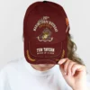 USMC 250th Birthday Custom Printed Hat - Tun Tavern - Born In A Bar - Personalized Rank & Name #000225