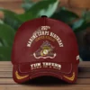 USMC 250th Birthday Custom Printed Hat - Tun Tavern - Born In A Bar - Personalized Rank & Name #000225