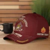 USMC 250th Birthday Custom Printed Hat - Tun Tavern - Born In A Bar - Personalized Rank & Name #000225