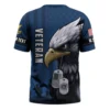 U.S. Navy Veteran Eagle Dog Tags Personalized Shirt #000276
